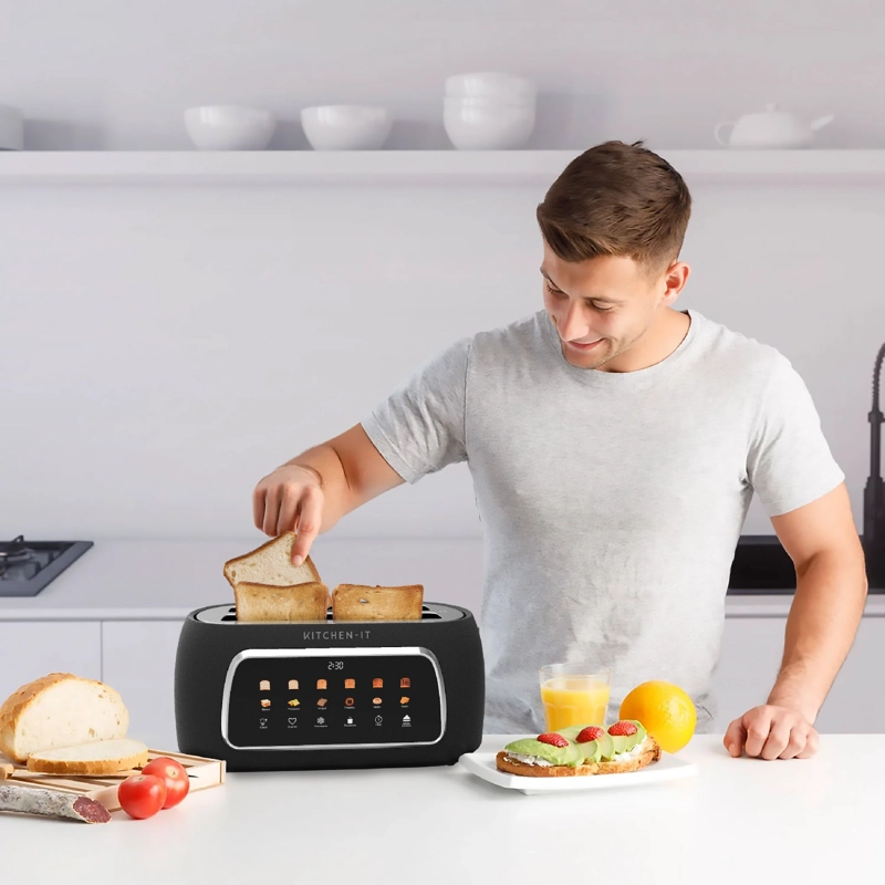 TOSTADOR DIGITAL SMART TOAST - 100% AUTOMATICO - 8