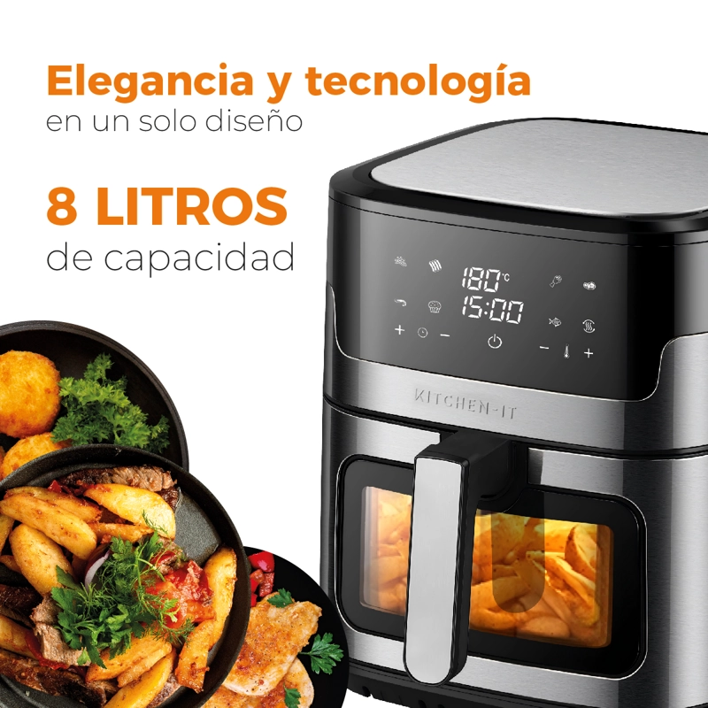 FREIDORA DE AIRE LUXE EDITION 8L - 8
