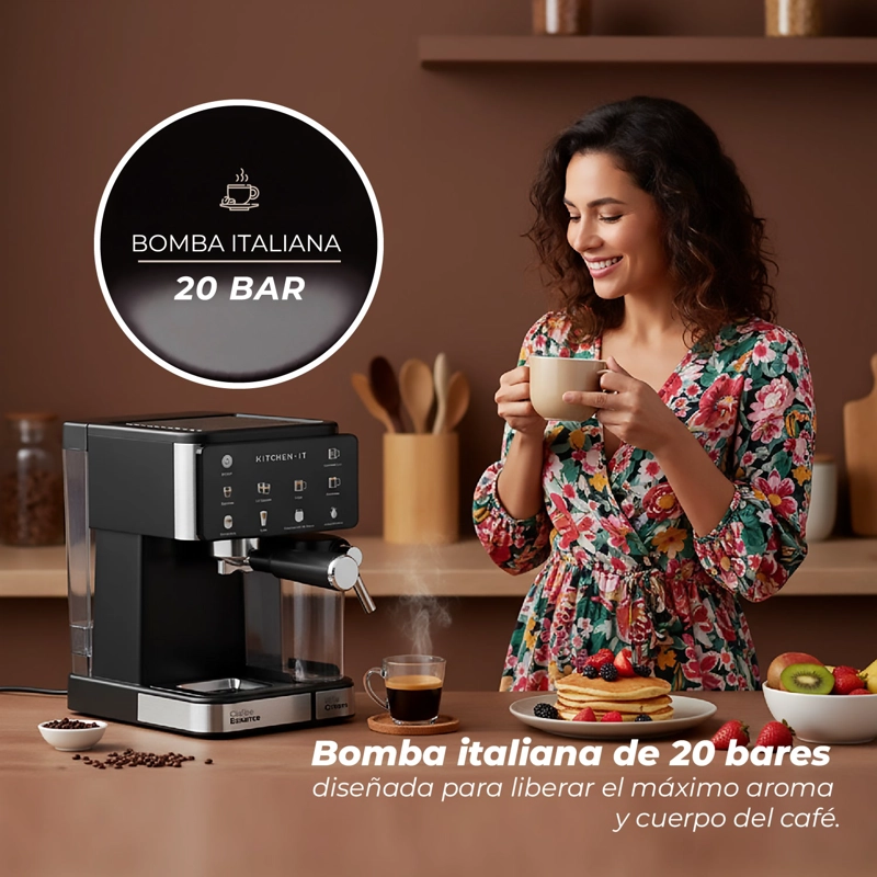 CAFETERA ESPRESSO POWER BREW 9 EN 1 - 4
