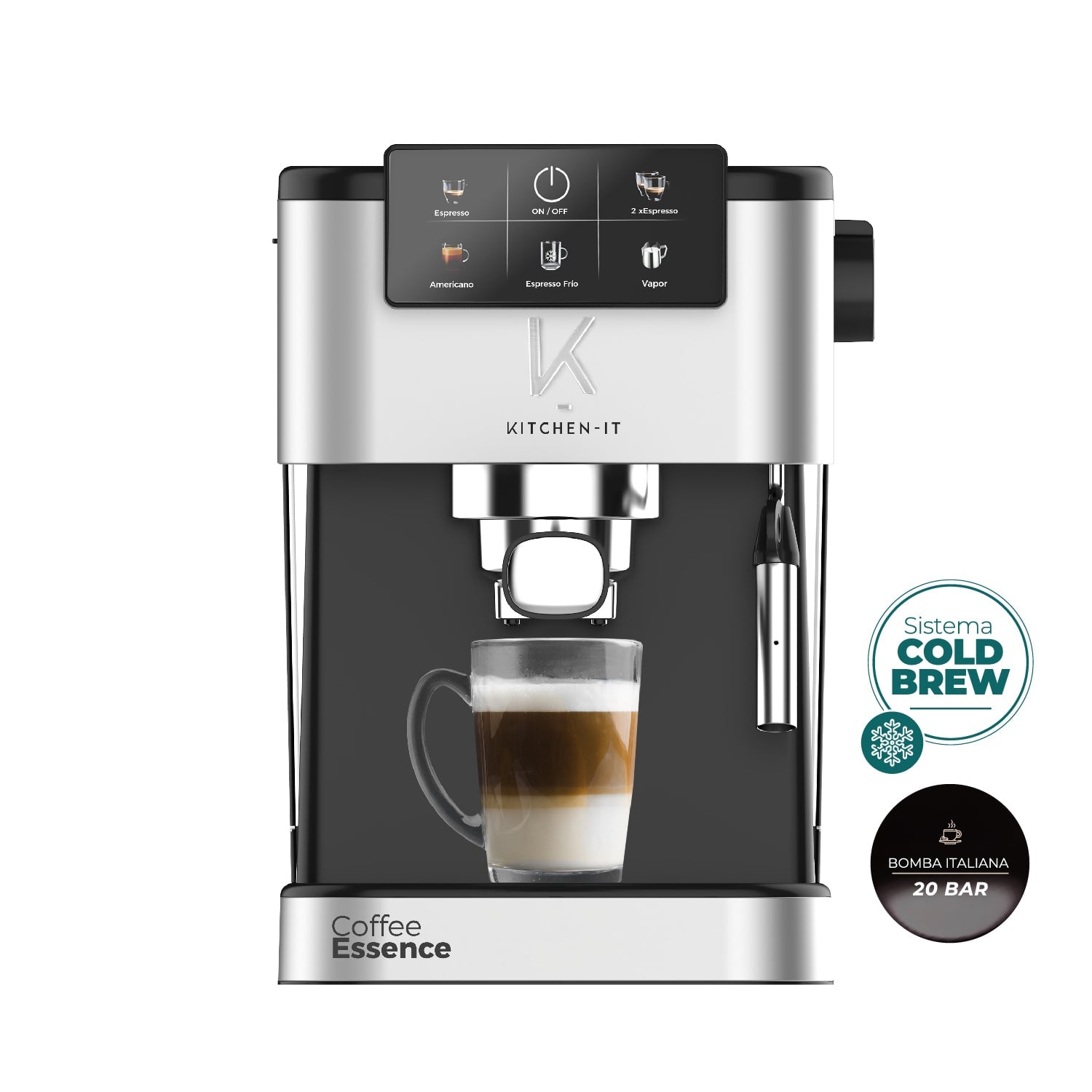 CAFETERA ESPRESSO COOL SHOT 5 EN 1 - 1