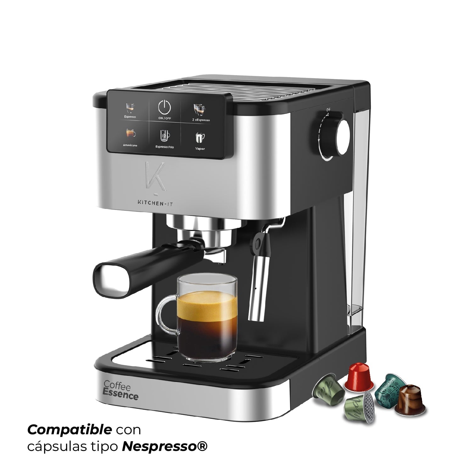 CAFETERA ESPRESSO COOL SHOT 5 EN 1 - 4