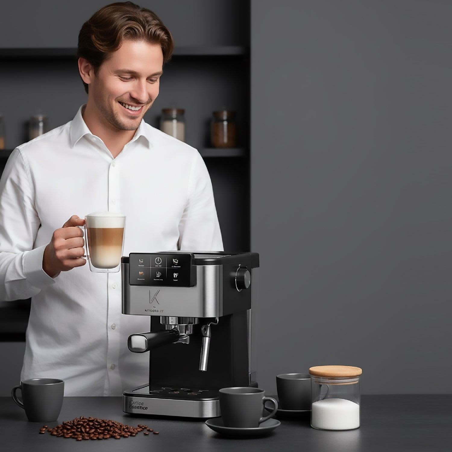 CAFETERA ESPRESSO COOL SHOT 5 EN 1 - 11