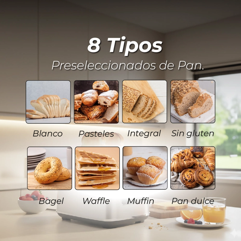 TOSTADOR DIGITAL SMART ELEGANCE - 100% AUTOMATICO - 6