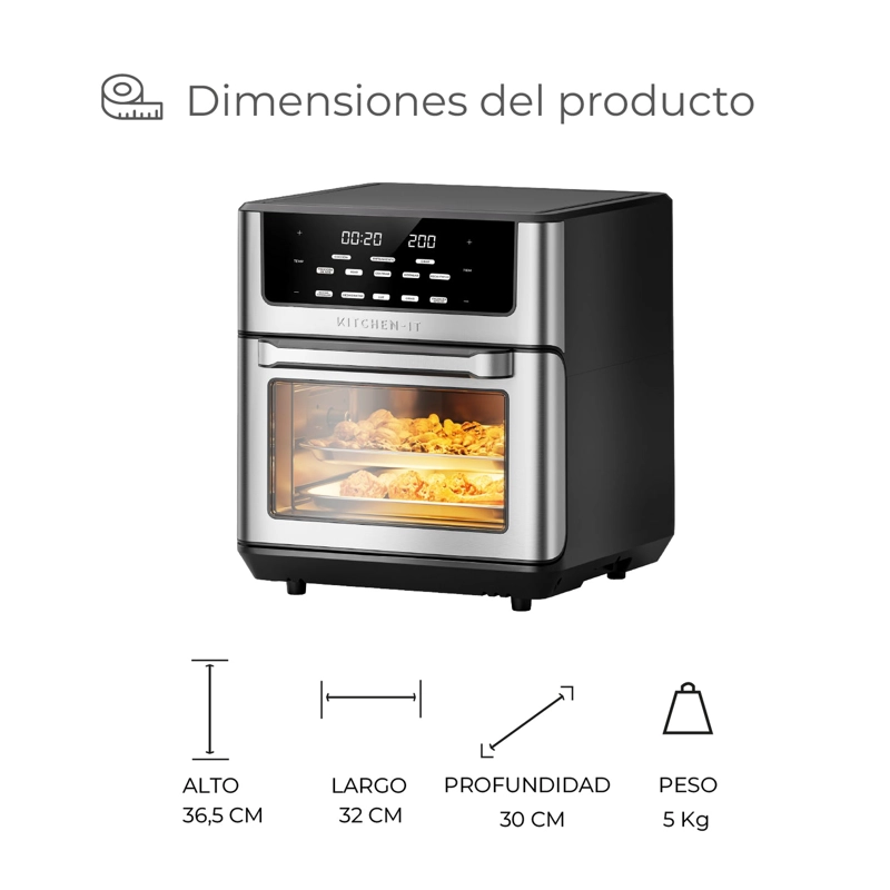 FREIDORA DE AIRE GRAND EDITION 14L - 10