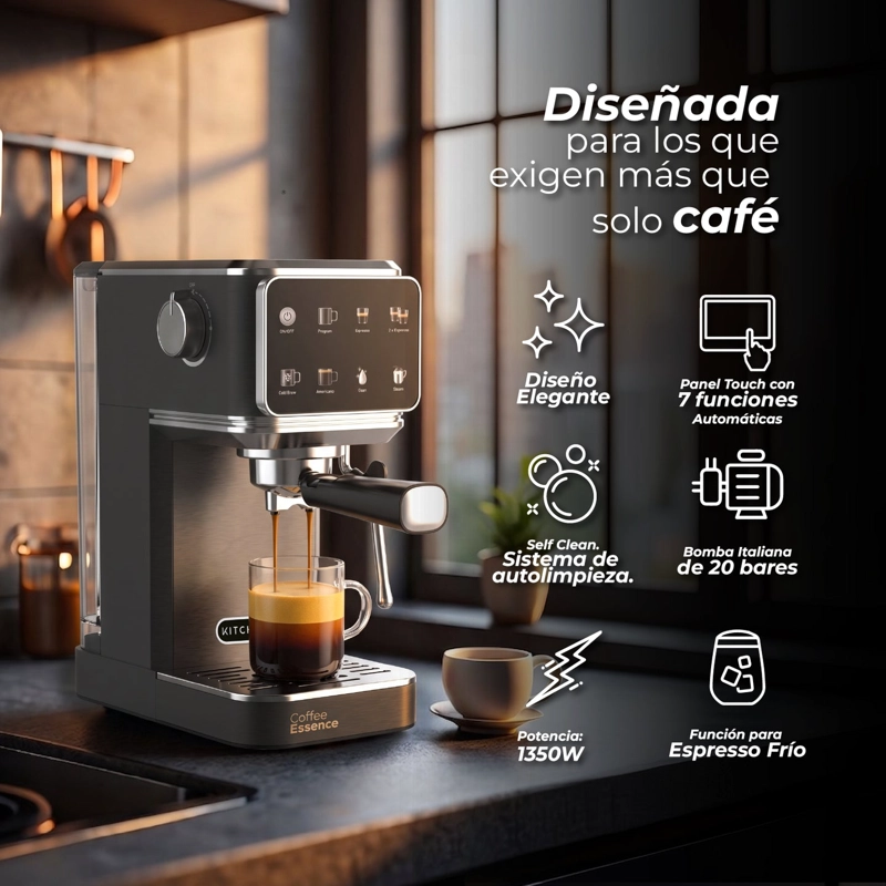 CAFETERA ESPRESSO SLIM SHOT 7 EN 1 - 6