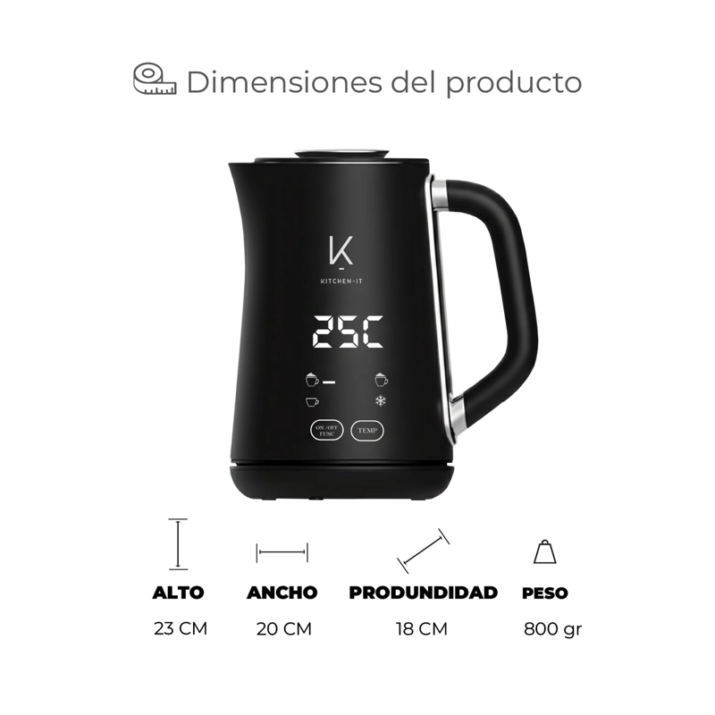 ESPUMADOR DE LECHE AEROTEMP PRO - 10