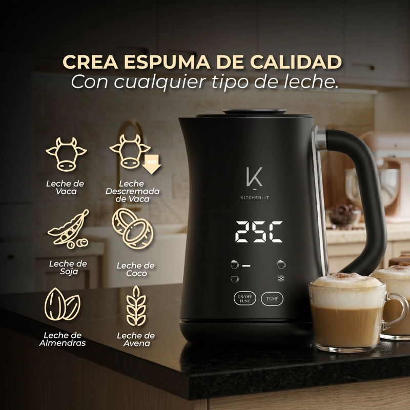 ESPUMADOR DE LECHE AEROTEMP PRO - 4