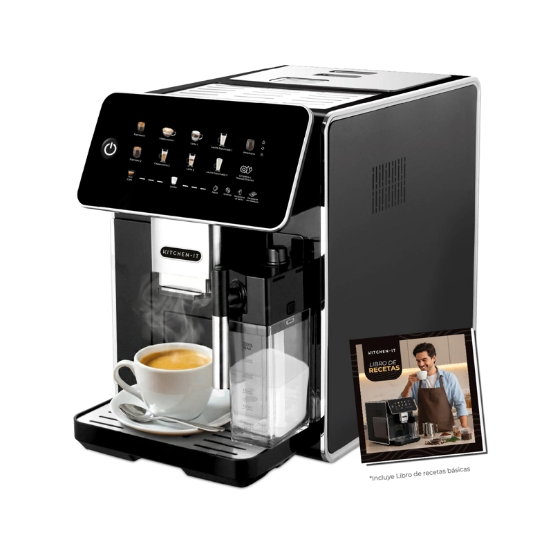 CAFETERA ESPRESSO SUPER AUTOMATICA LATTE DELUXE - 1