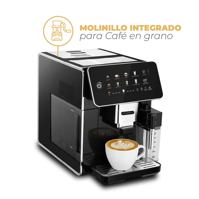 CAFETERA ESPRESSO SUPER AUTOMATICA LATTE DELUXE - 3