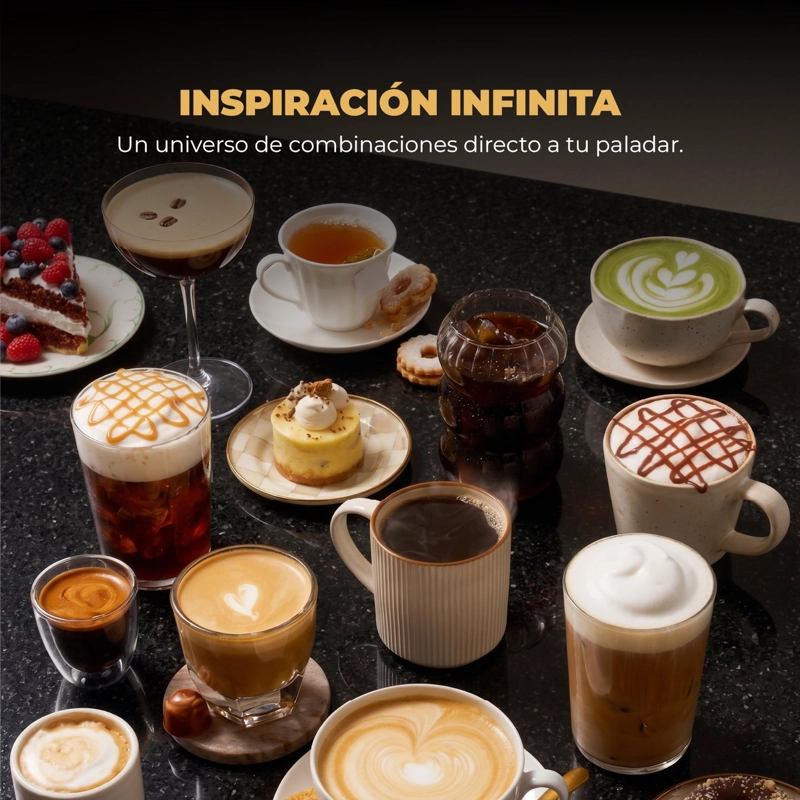 CAFETERA ESPRESSO SUPER AUTOMATICA LATTE DELUXE - 7