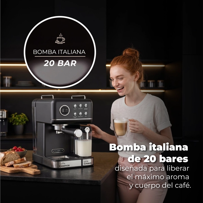 CAFETERA ESPRESSO CREAM LAB 8 EN 1 - 4