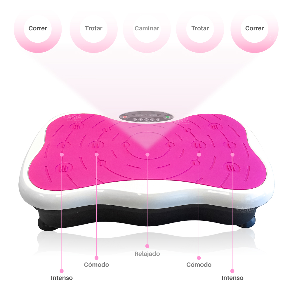 PLATAFORMA VIBRATORIA ROSADA - 3