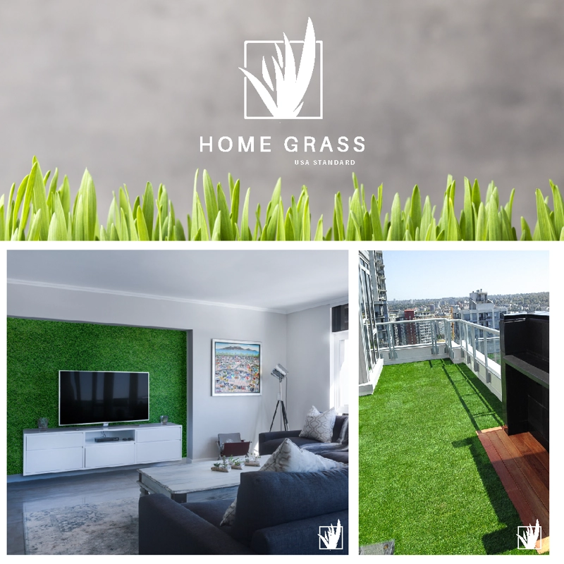 PASTO HOME GRASS SINTÉTICO 30 MILIMETROS ESPESOR 40 MT2 - 5