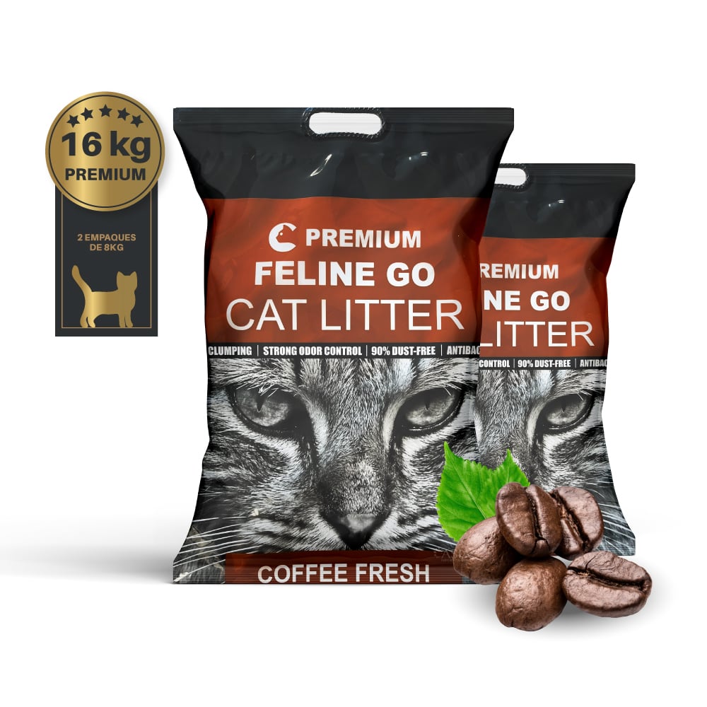 ARENA PARA GATOS PREMIUM AROMA CAFE  16K - 1