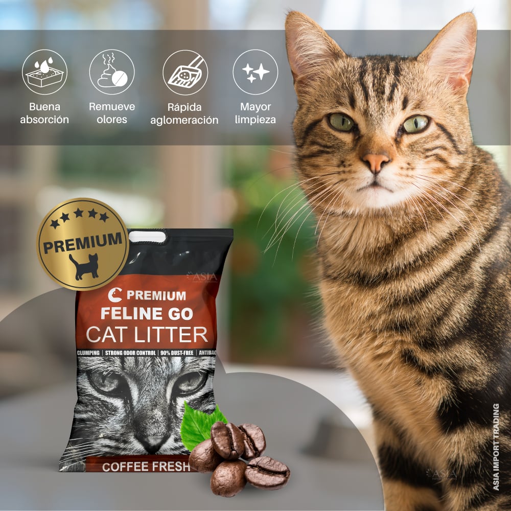 ARENA PARA GATOS PREMIUM AROMA CAFE  16K - 2