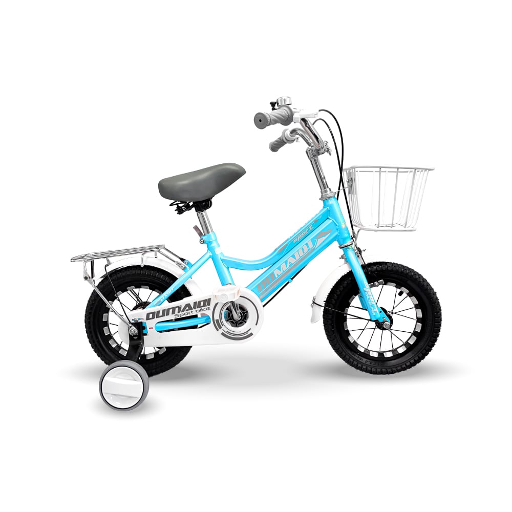 BICICLETA SIBOG ARO 12 INFANTIL CELESTE - 1