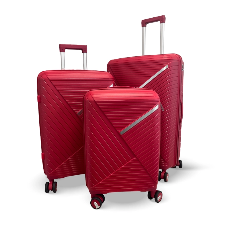SET 3 MALETAS RIGIDAS URBAN 360° ROJO S/M/L - 1