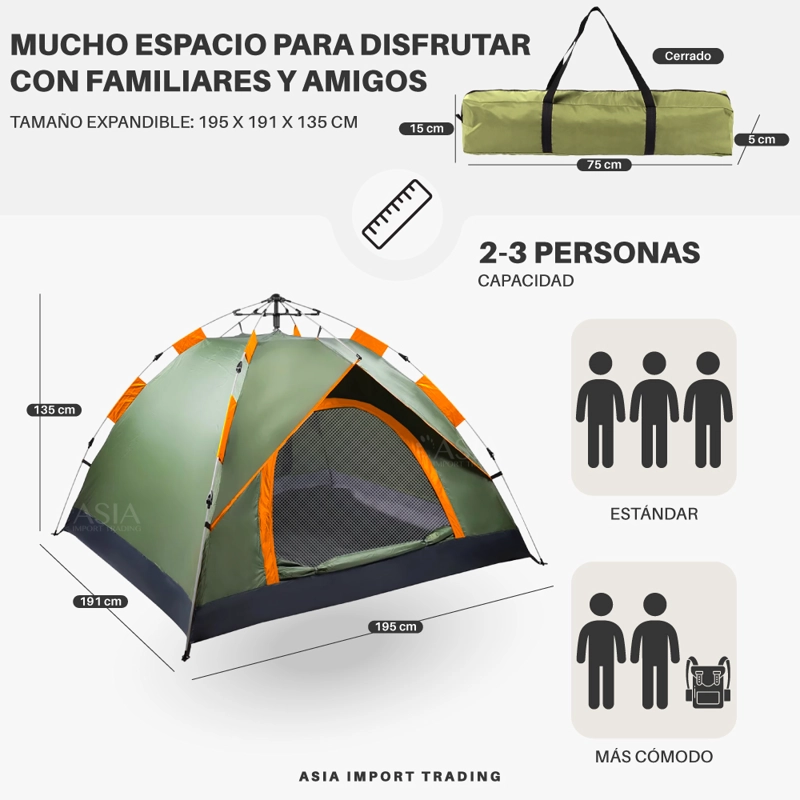 CARPA PWRFITNESS AUTOARMABLE CON DOBLE PUERTA COLOR VERDE - 4
