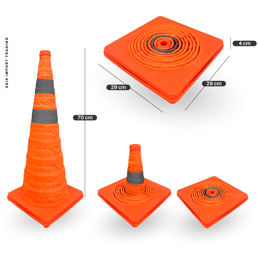CONO HOME&DESIGN EMERGENCIA RETRACTIL 70 CM - 2