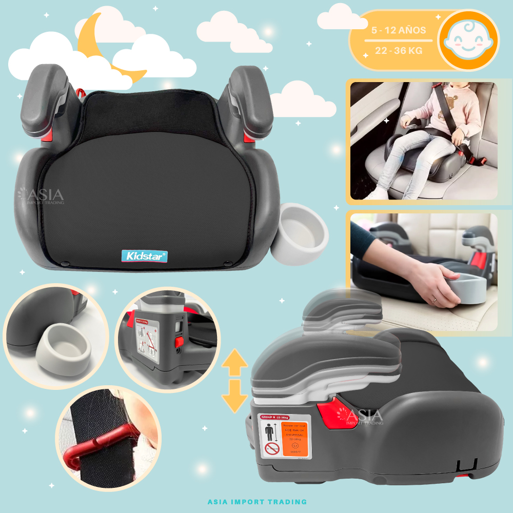 ALZADOR KIDSTAR CON APOYABRAZO REGULABLE GRIS - 2