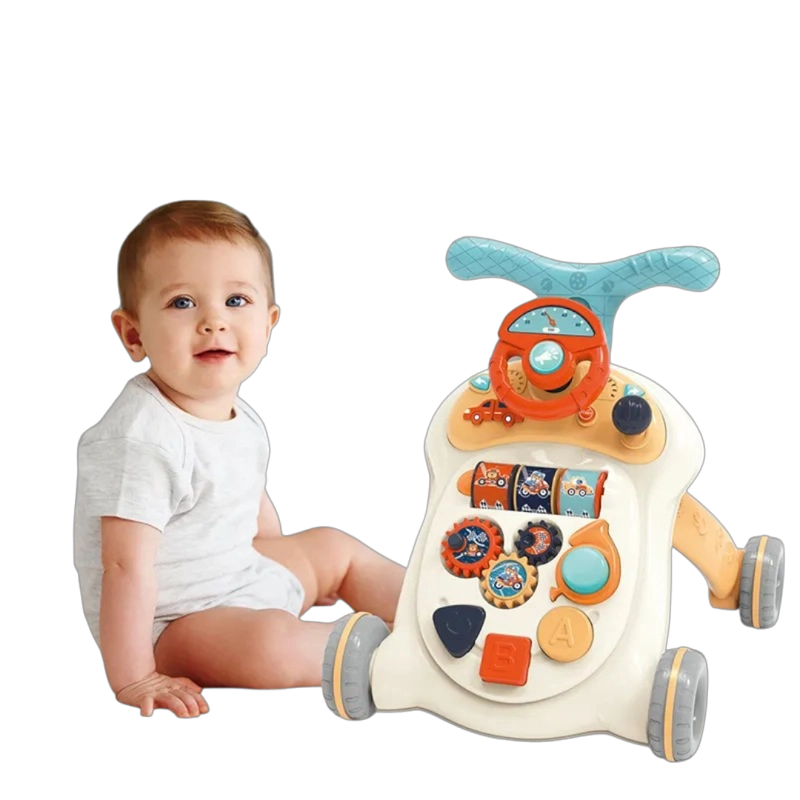 ANDADOR CAMINADOR KIDSTAR MULTIFUNCIONAL CON VOLANTE - 1