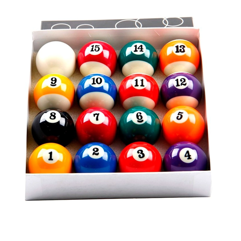 SET DE 16 BOLAS DE POOL PWRFITNESS 24 CM X 24 CM 57MM - 5