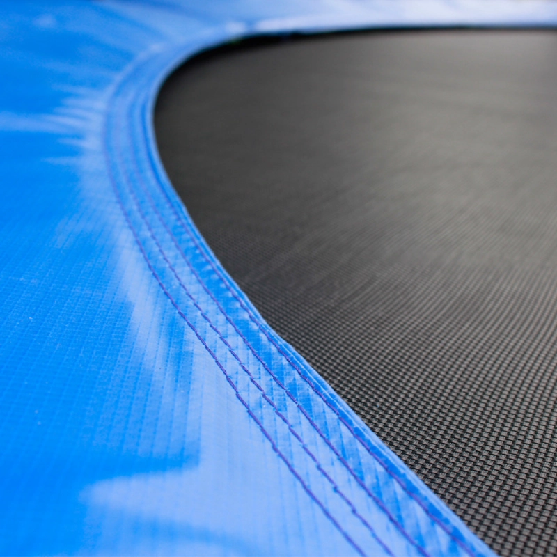 CAMA ELASTICA CON MALLA Y ESCALERA 4.88MT 16FT AZUL - 3