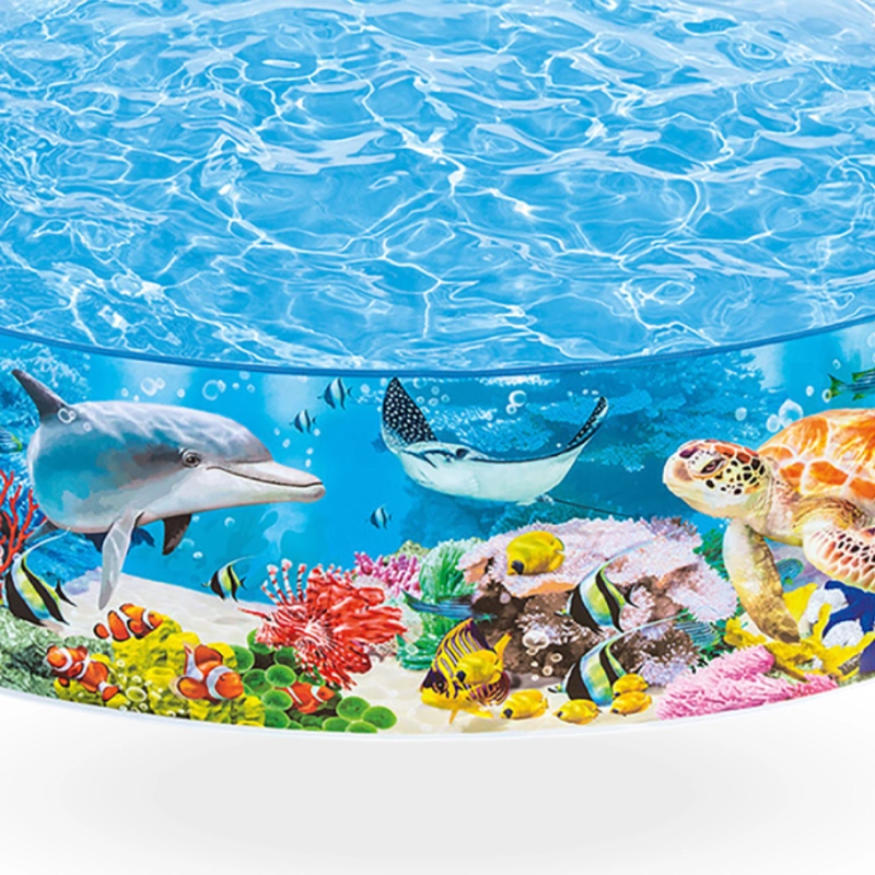 PISCINA INTEX PARA NIÑOS DEEP BLUE SEA SNAPSET 2.44 X 0.46M 2040 LT - 3