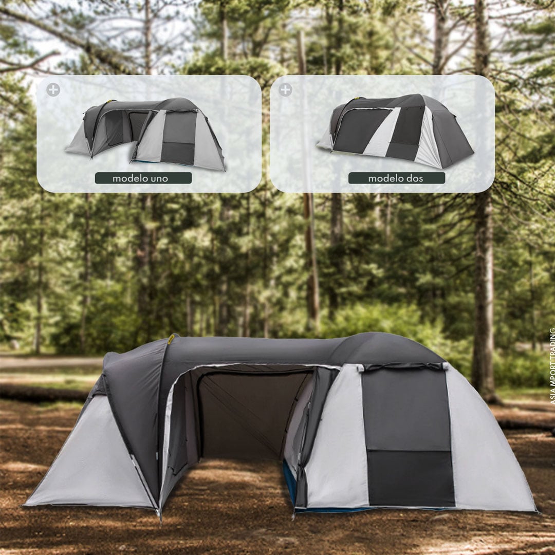 CARPA AUTOARMABLE 6 PERSONAS CON PROTECCION UV - 2