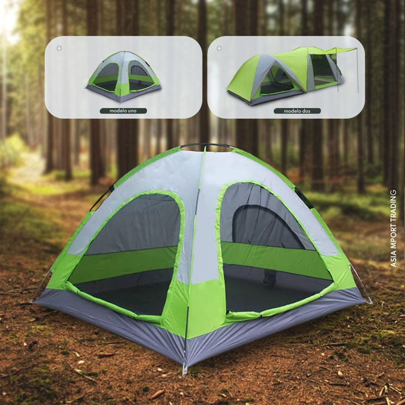 CARPA FAMILIAR AUTOMATICA 4P 2 AMBIENTES IMPERMEABLE - 2