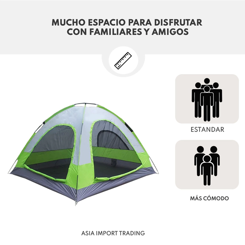 CARPA FAMILIAR AUTOMATICA 4P 2 AMBIENTES IMPERMEABLE - 3