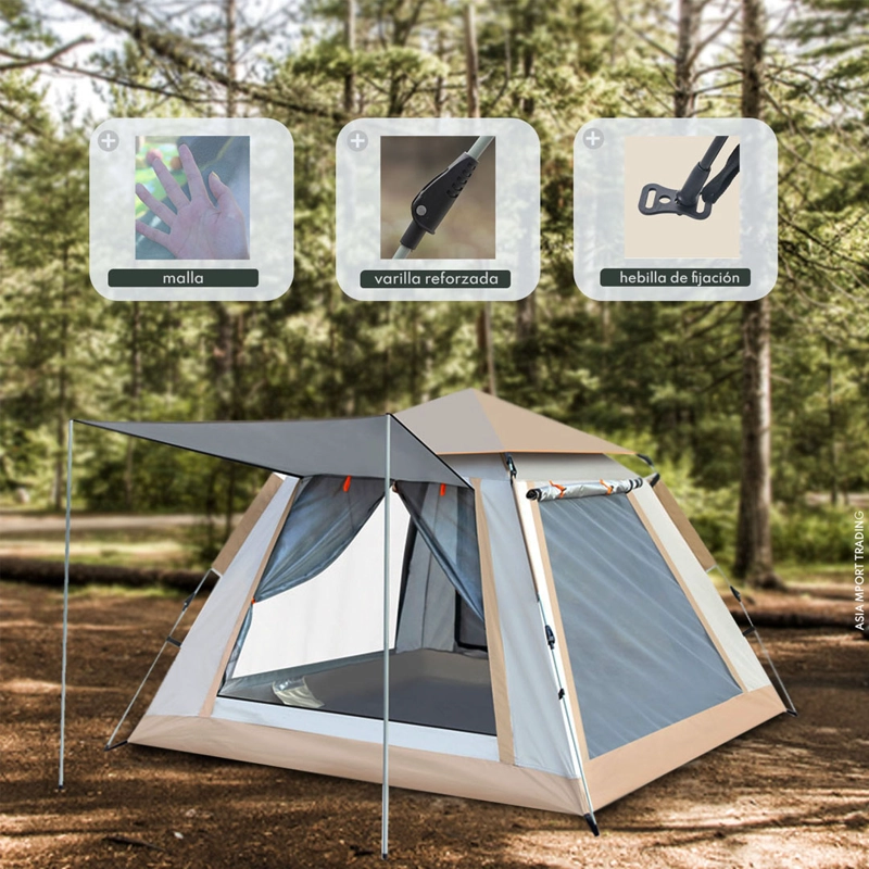 CARPA GRANDLODGE IMPERMEABLE BEIGE 6 A 8 PERSONAS - 2