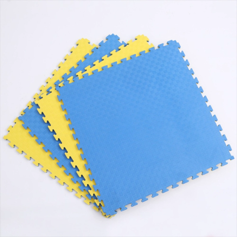 TATAMI EVA REVERSIBLE 1×1 M (40 MM) – ULTRA IMPACTO AMARILLO/AZUL - 3