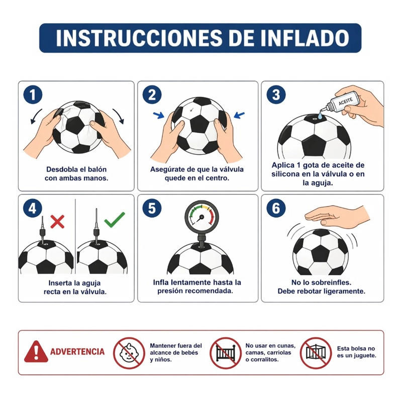 PELOTA DE FUTBOL N°5 VERDE AZUL NEGRO RESISTENTE PARA ENTRENAMIENTO Y RECREACION - 5
