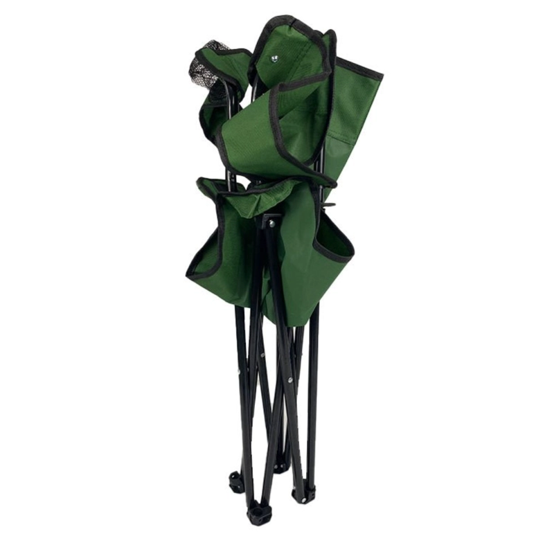 SILLA PLEGABLE OUTDOOR PWRFITNESS VERDE PARA CAMPING Y PLAYA - 2