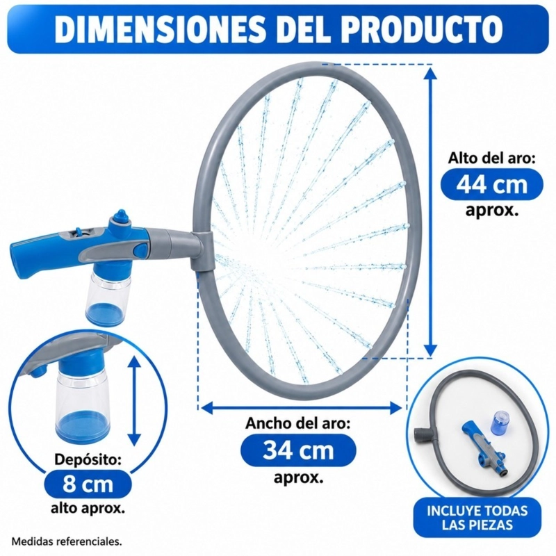 DUCHA PARA PERROS 360 HOME&DESIGN GRIS CON DISPENSADOR DE SHAMPOO - 2