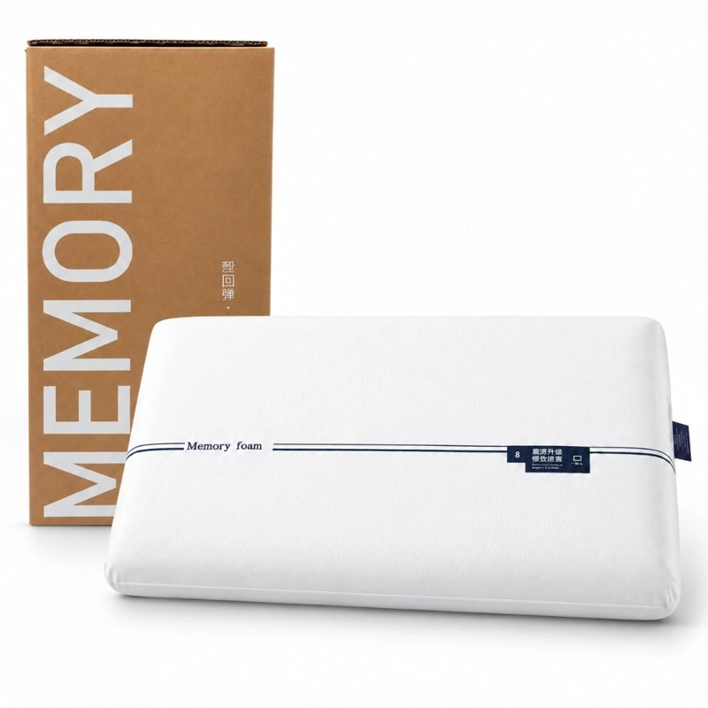 ALMOHADA MEMORY FOAM DECODREAMS BLANCA 70 X 42 CM VISCOELASTICA - 1