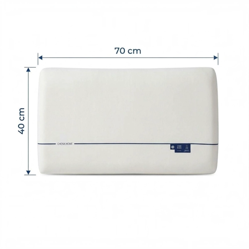 ALMOHADA CERVICAL DECODREAMS BLANCA MEMORY FOAM 70X40 CM - 2