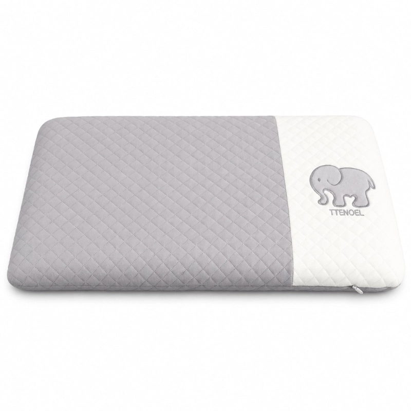 ALMOHADA INFANTIL DECODREAMS GRIS 47 X 27 CM DISEÑO ELEFANTE - 1