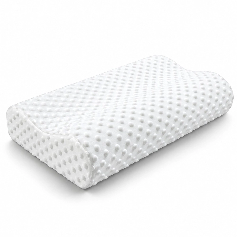 ALMOHADA ORTOPE DICA CERVICAL DECODREAMS BLANCA VISCOELASTICA MEMORY FOAM FUNDA LAVABLE 55X35 CM - 1