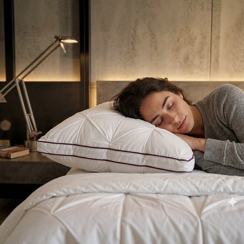 ALMOHADA DECODREAMS BLANCA 70X45 CM ACOLCHADA CON RELLENO DE FIBRA - 3