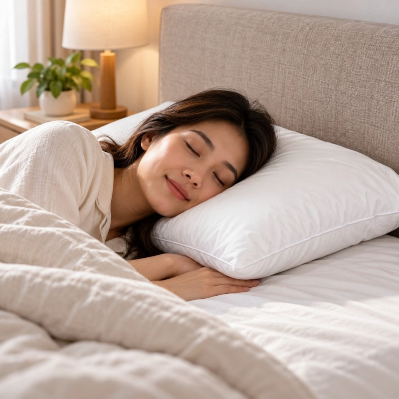 ALMOHADA DECODREAMS BLANCA 70X43 CM RELLENO DE FIBRA DE POLIE STER - 3