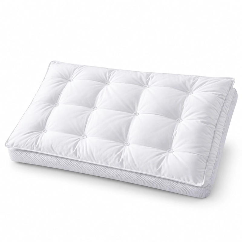 ALMOHADA DECODREAMS BLANCO 74X48 CM DOBLE CAPA 2 EN 1 - 1