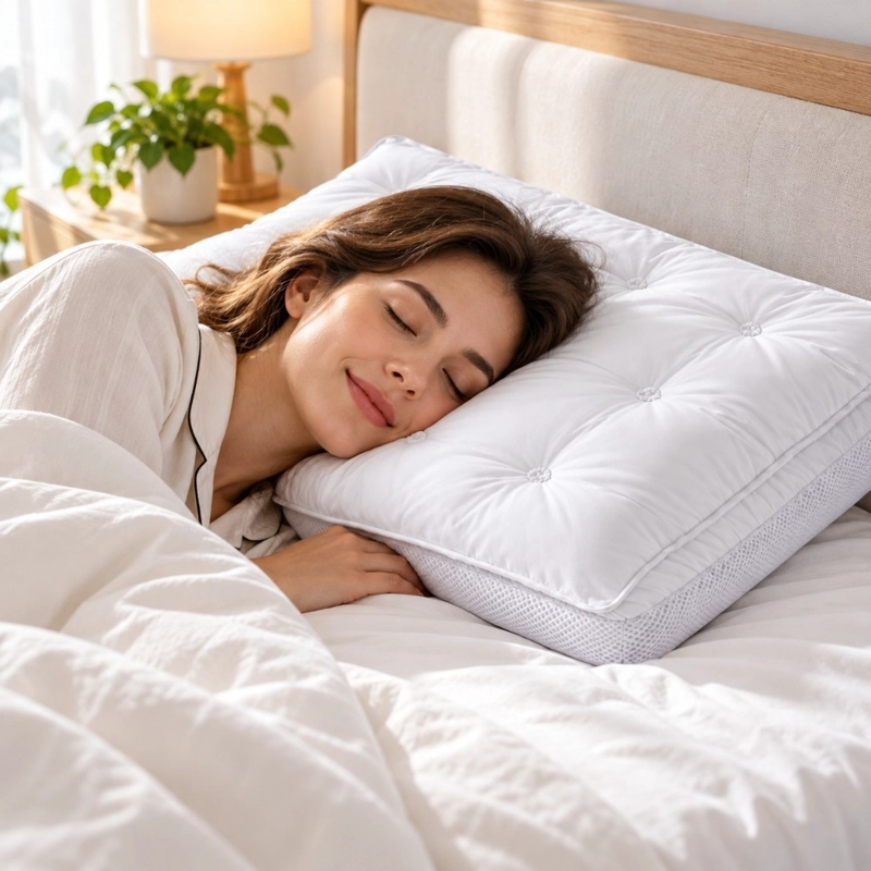 ALMOHADA DECODREAMS BLANCO 74X48 CM DOBLE CAPA 2 EN 1 - 3
