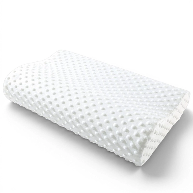ALMOHADA CERVICAL DECODREAMS BLANCA ERGONOMICA CONTORNEADA 50X30 CM - 1