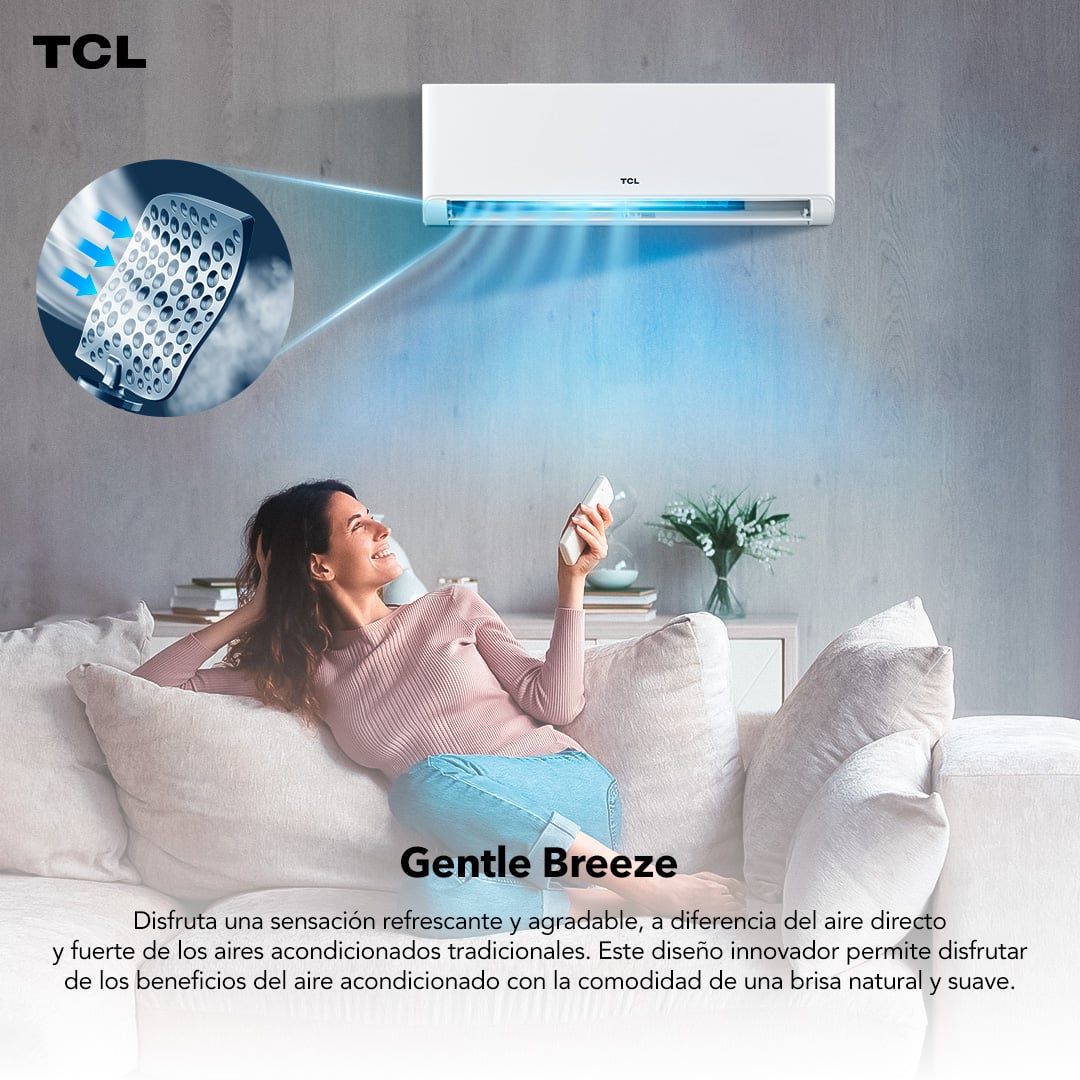 AIRE ACONDICIONADO INVERTER TCL BREEZEIN 24000 BTU WIFI - 9