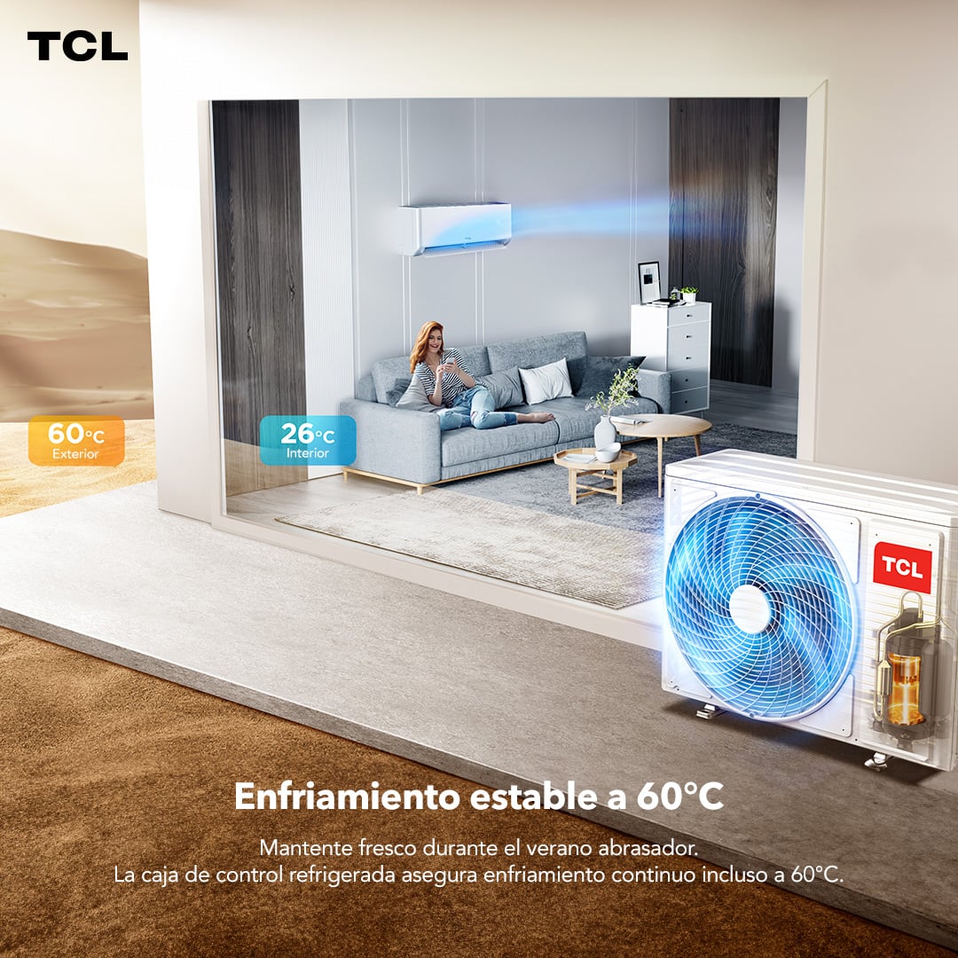 AIRE ACONDICIONADO INVERTER TCL BREEZEIN 18000 BTU WIFI - 3