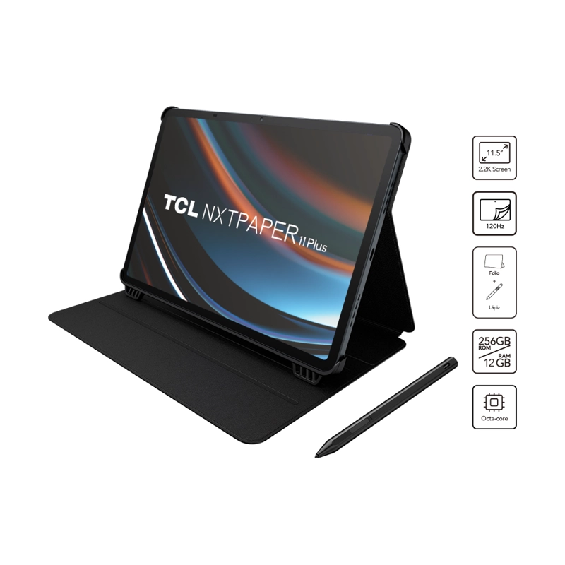 TAB 11 PLUS NXTPAPER 256GB / 8GB OCTA CORE 11.5' 2.2K 120HZ + LAPIZ + COVER - 2