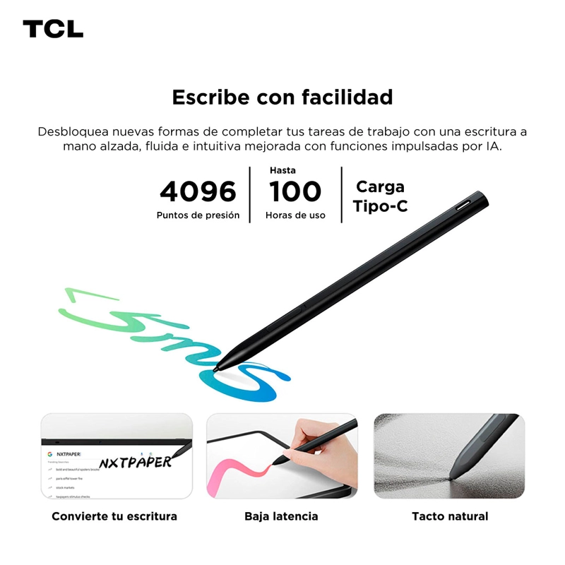 TAB 11 PLUS NXTPAPER 256GB / 8GB OCTA CORE 11.5' 2.2K 120HZ + LAPIZ + COVER - 9