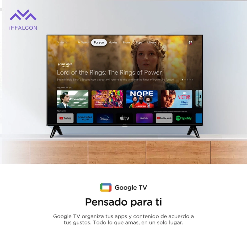 SMART TV IFFALCON 32" HD GOOGLE TV 32S55 (2025) - 9
